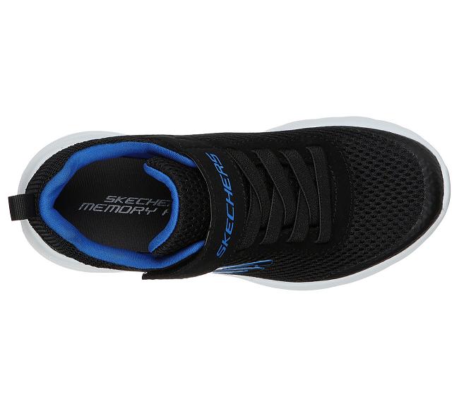 Zapatillas Skechers Con Velcro Niños - Dynamight 2.0 Negro PWLJU7830